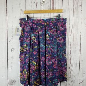 LulaRoe Maxi Skirt Womens Size XS Pull On Stretch Waist Long Purple NWT